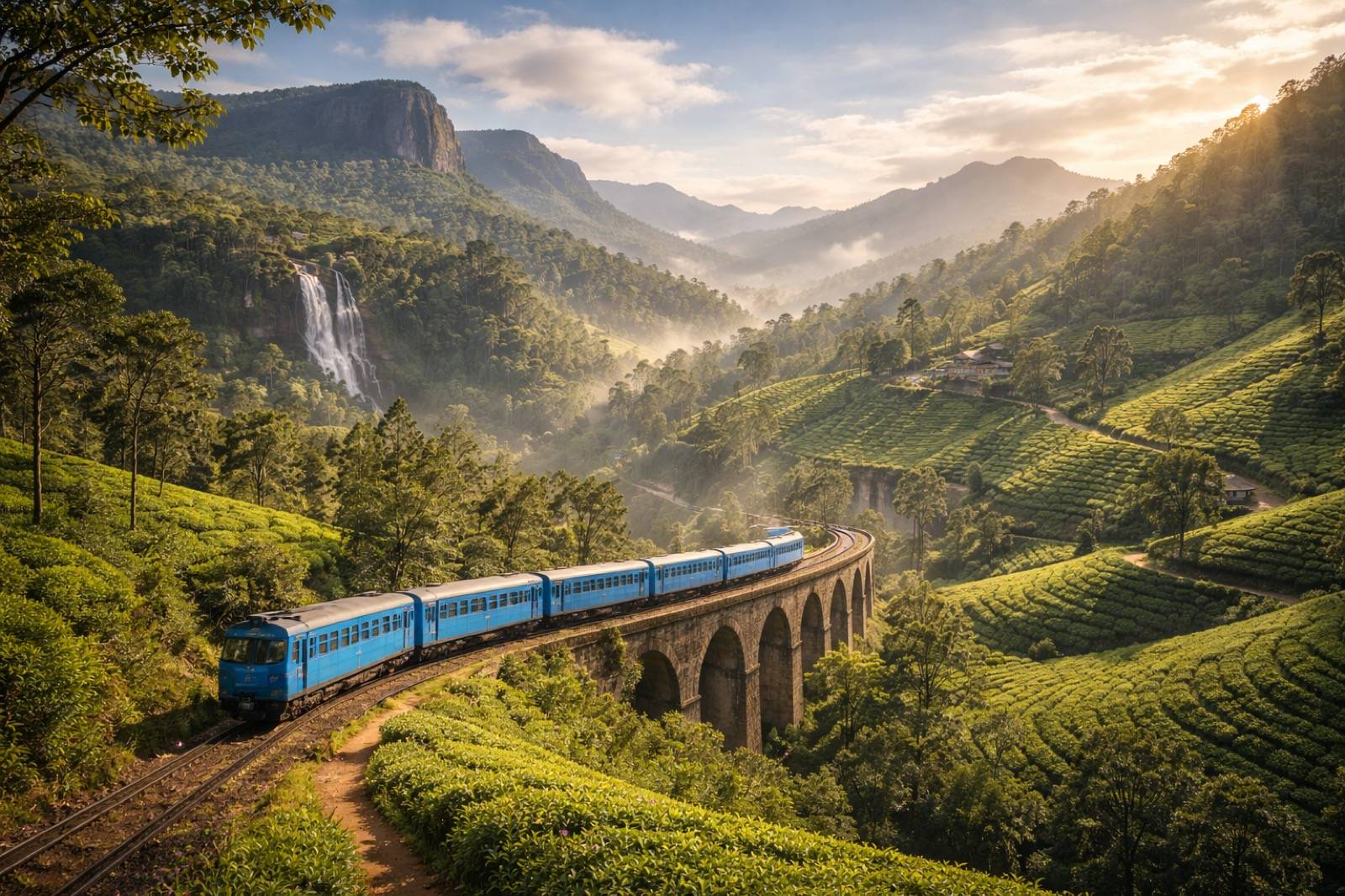 Family-friendly scenic train journey